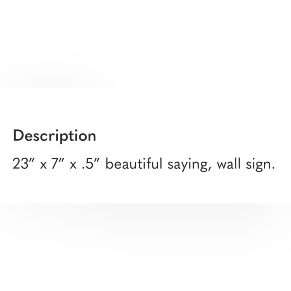 Fairy Tale Inspirational Wall Sign - Picture 3 of 3